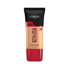 Loreal Infallible Pro Matte Foundation 106 Sun Beige – 30ml