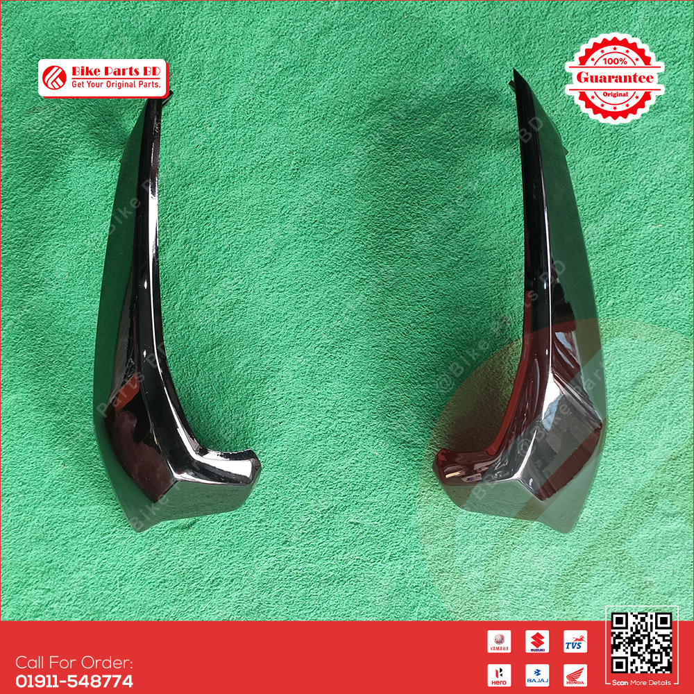 Headlight Kan for TVS Raider 125cc (Black Colour) bike.