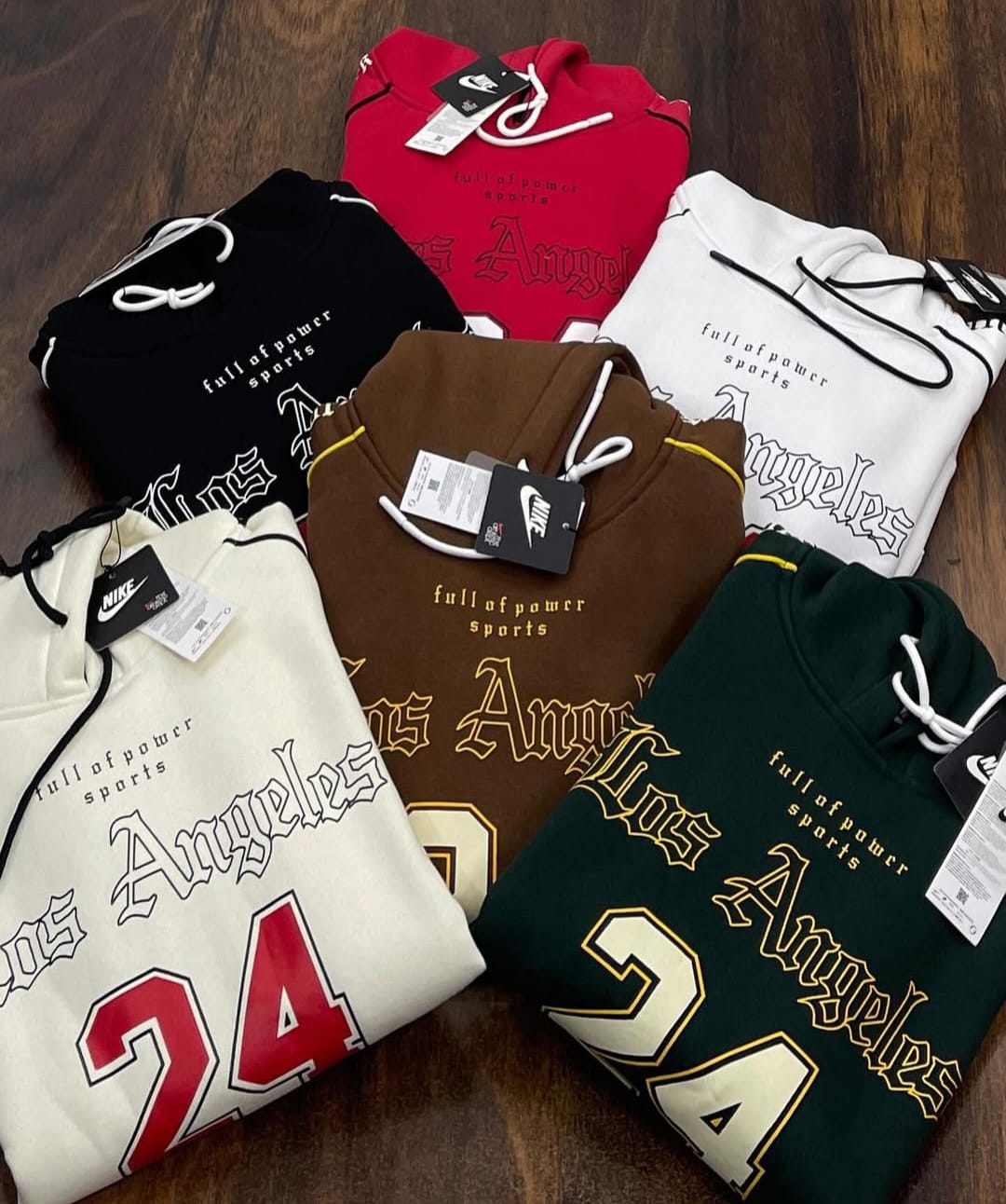 Los Angeles 24 series hoodies