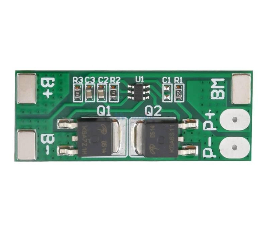 BMS 2S 6.4V 10A LiFePOâ Battery Protection Board â Charging & Discharging PCB for 2-Cell Packs S0317_img_1