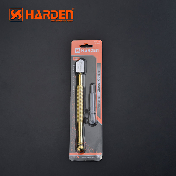 HARDEN 570352 Glass Cutter (Auto-Oil), 175mm, Manual Professional Glass Cutting Tool Auto Oil Glass Cutter YG8 Cutter Wheel; 570352_img_3