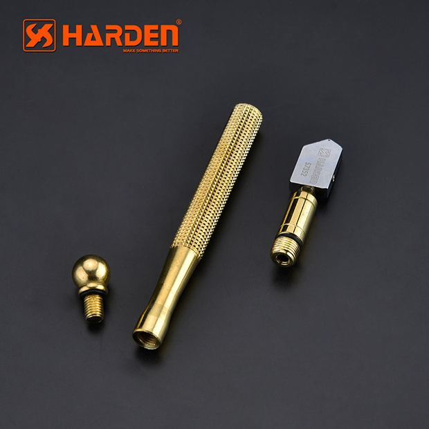 HARDEN 570352 Glass Cutter (Auto-Oil), 175mm, Manual Professional Glass Cutting Tool Auto Oil Glass Cutter YG8 Cutter Wheel; 570352_img_4