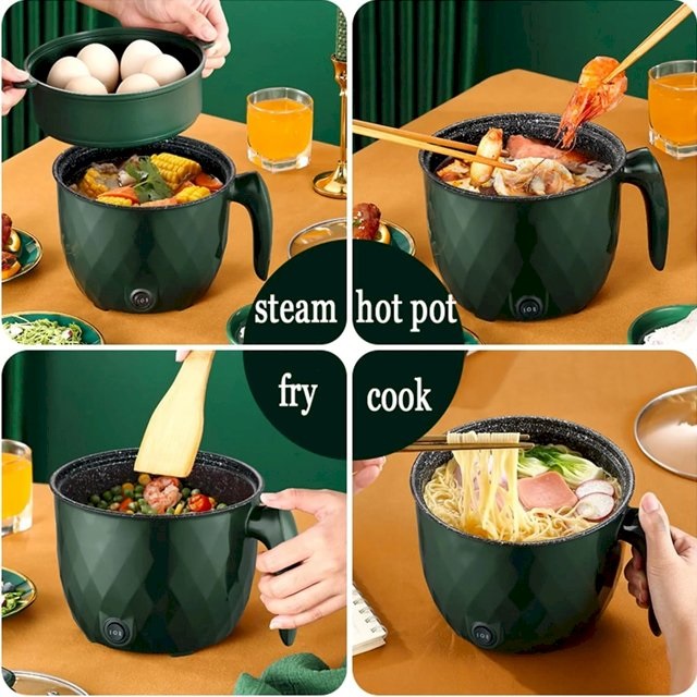 Mini Electric Multi Cooker 2L | Non-Stick Hot Pot & Multifunction Rice Cooker | Price in BD_img_1