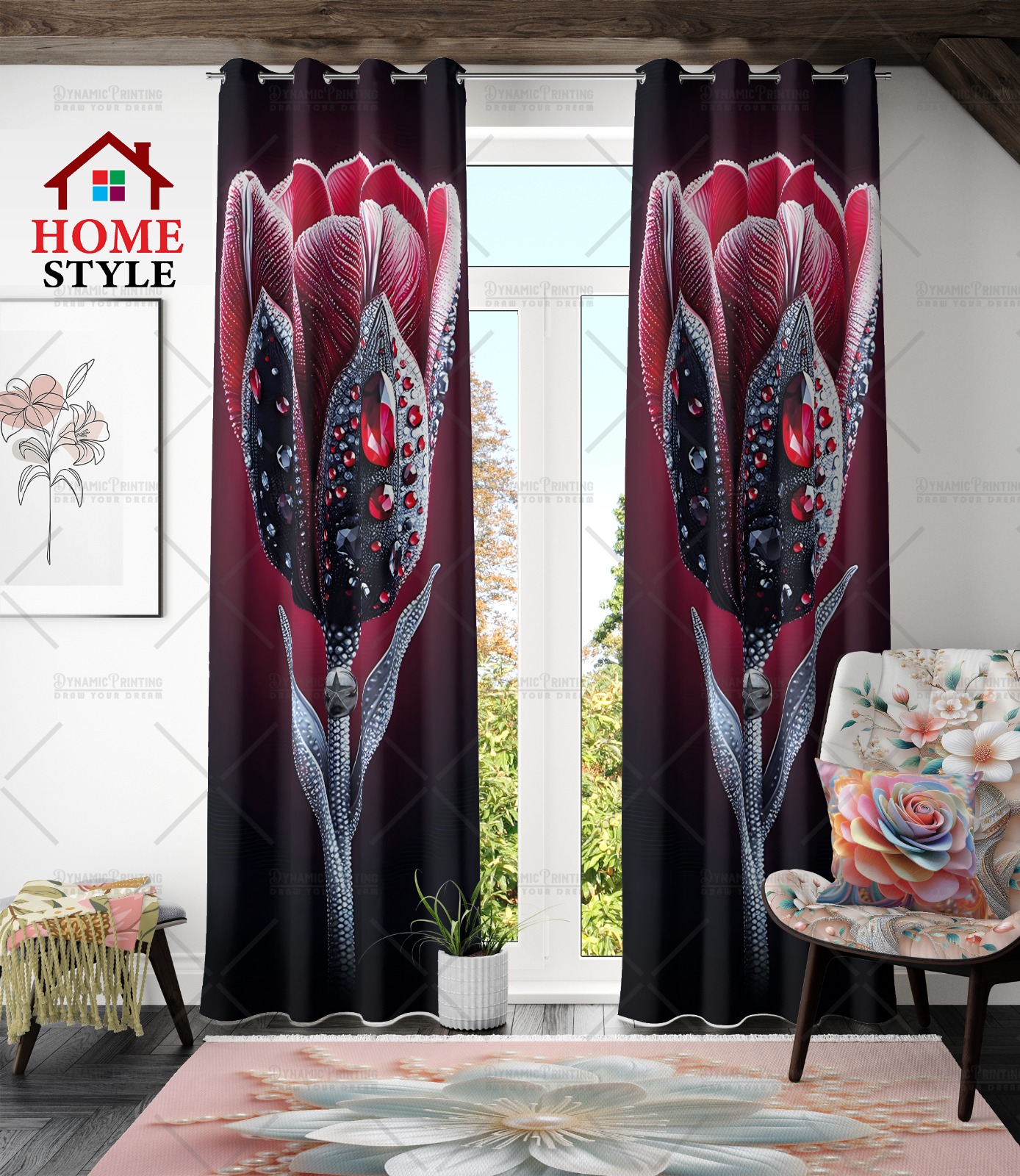 Curtain - চার কুচি