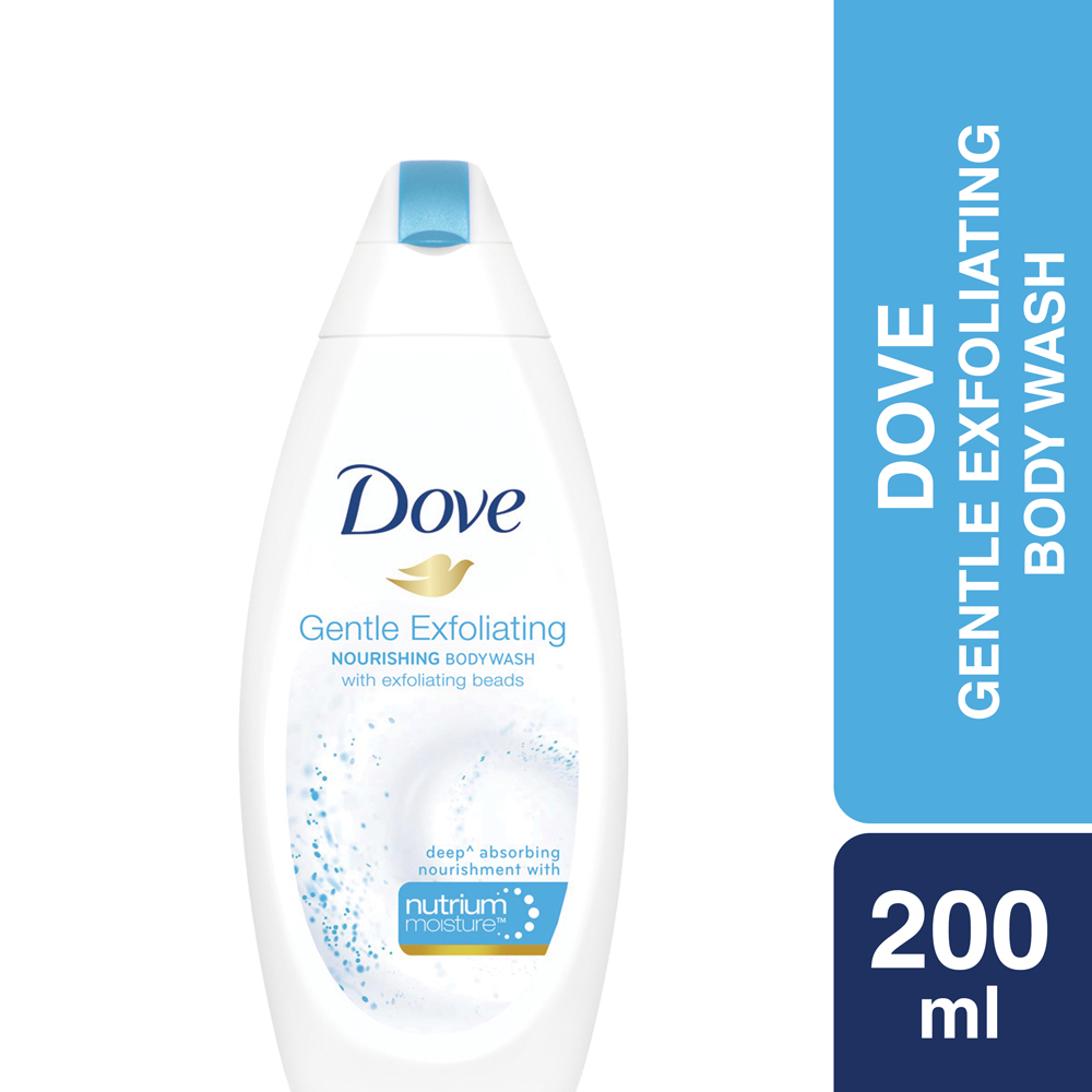 Dove Gentle Exfoliating Body Wash 200ml_img_1