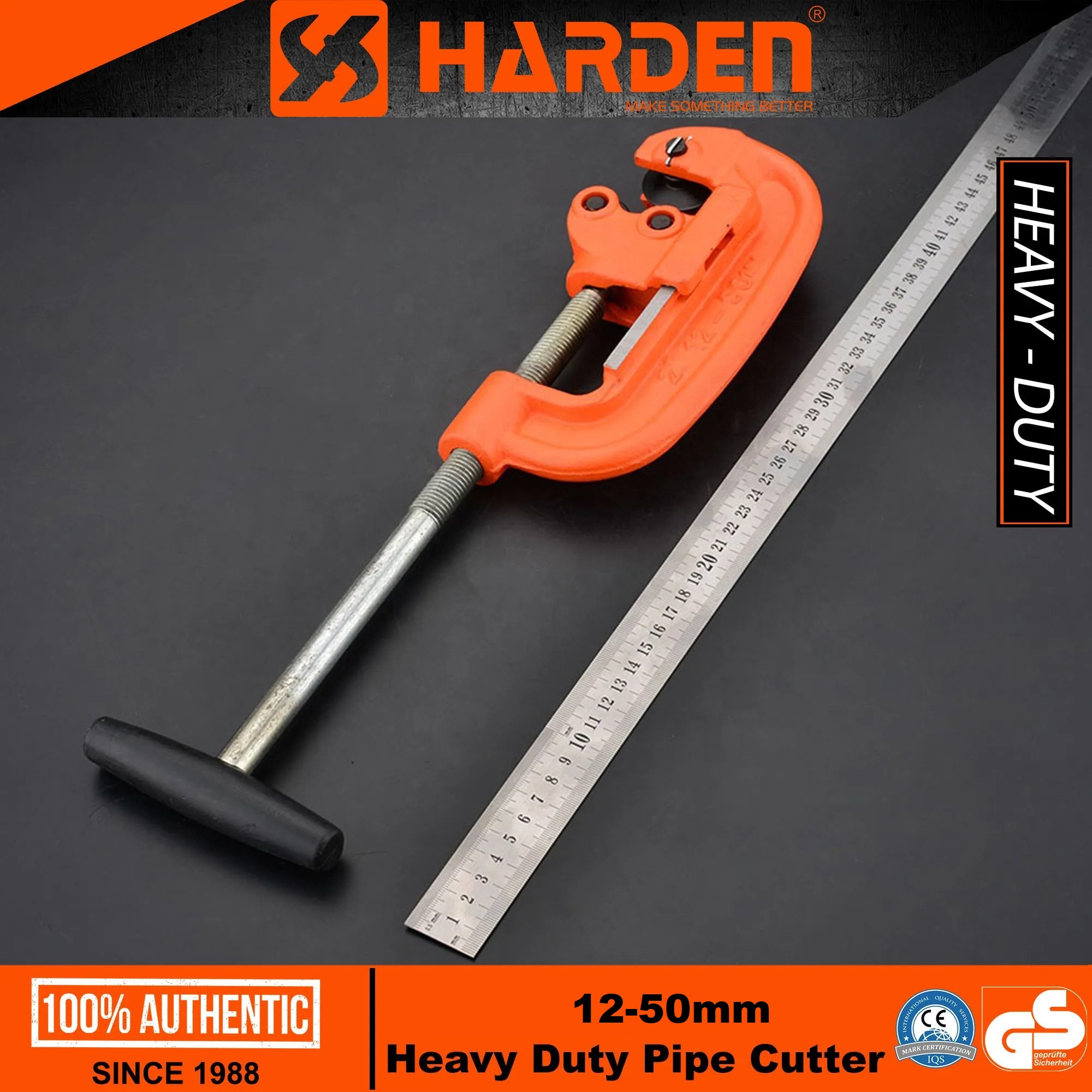 HARDEN Heavy Duty Pipe Cutter (12-50mm | 25 - 75mm), Tube Cutter; Model: 600825 | 600826_img_4
