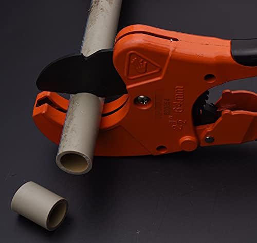 HARDEN 600854 63mm PVC Plastic Pipe Cutter Scissor PPR / PE Pipe Cutter Industrial portable; 600854_img_2