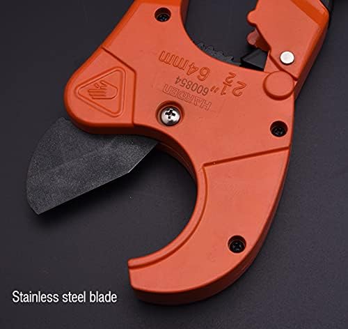 HARDEN 600854 63mm PVC Plastic Pipe Cutter Scissor PPR / PE Pipe Cutter Industrial portable; 600854_img_3