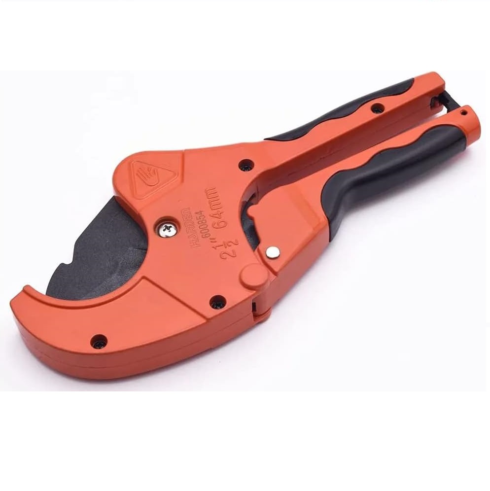 HARDEN 600854 63mm PVC Plastic Pipe Cutter Scissor PPR / PE Pipe Cutter Industrial portable; 600854_img_4