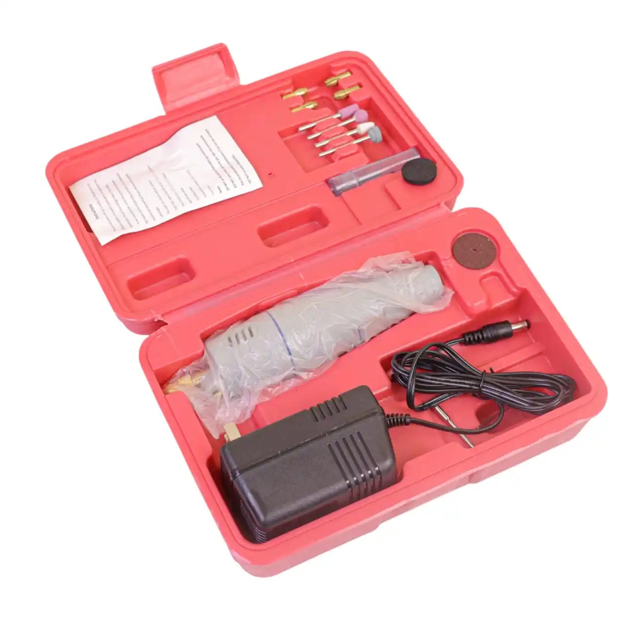 High Precision Mini Drill Machine DC12V 12000RPM PCB Drill Set With Adapters Electric Hand Drill Set Micro Electric Grinder Milling Polishing Engraving Cutting Tool Sets