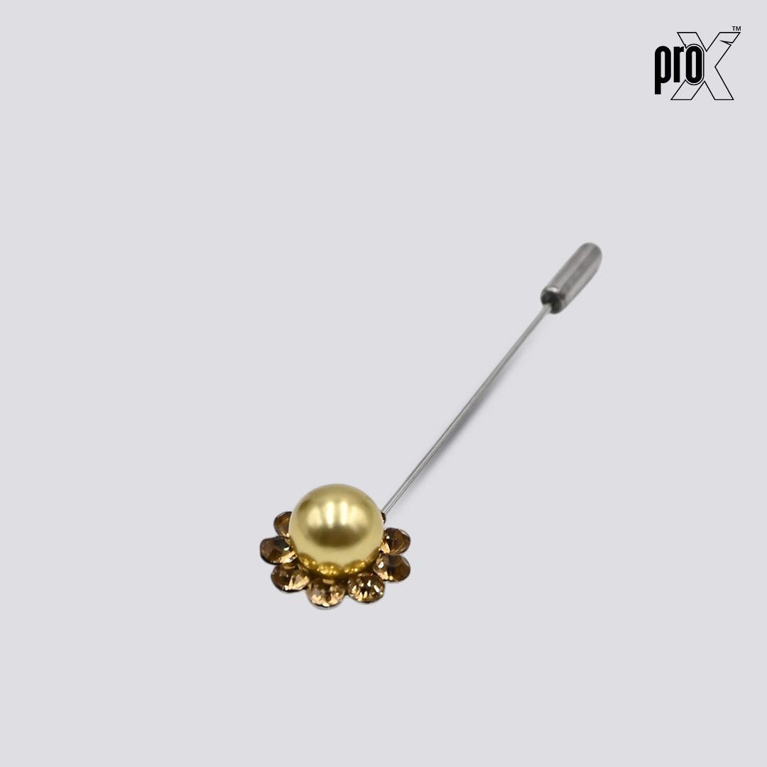 ProX 1 Pair Hijab Pin HP-502-2_Golden Color
