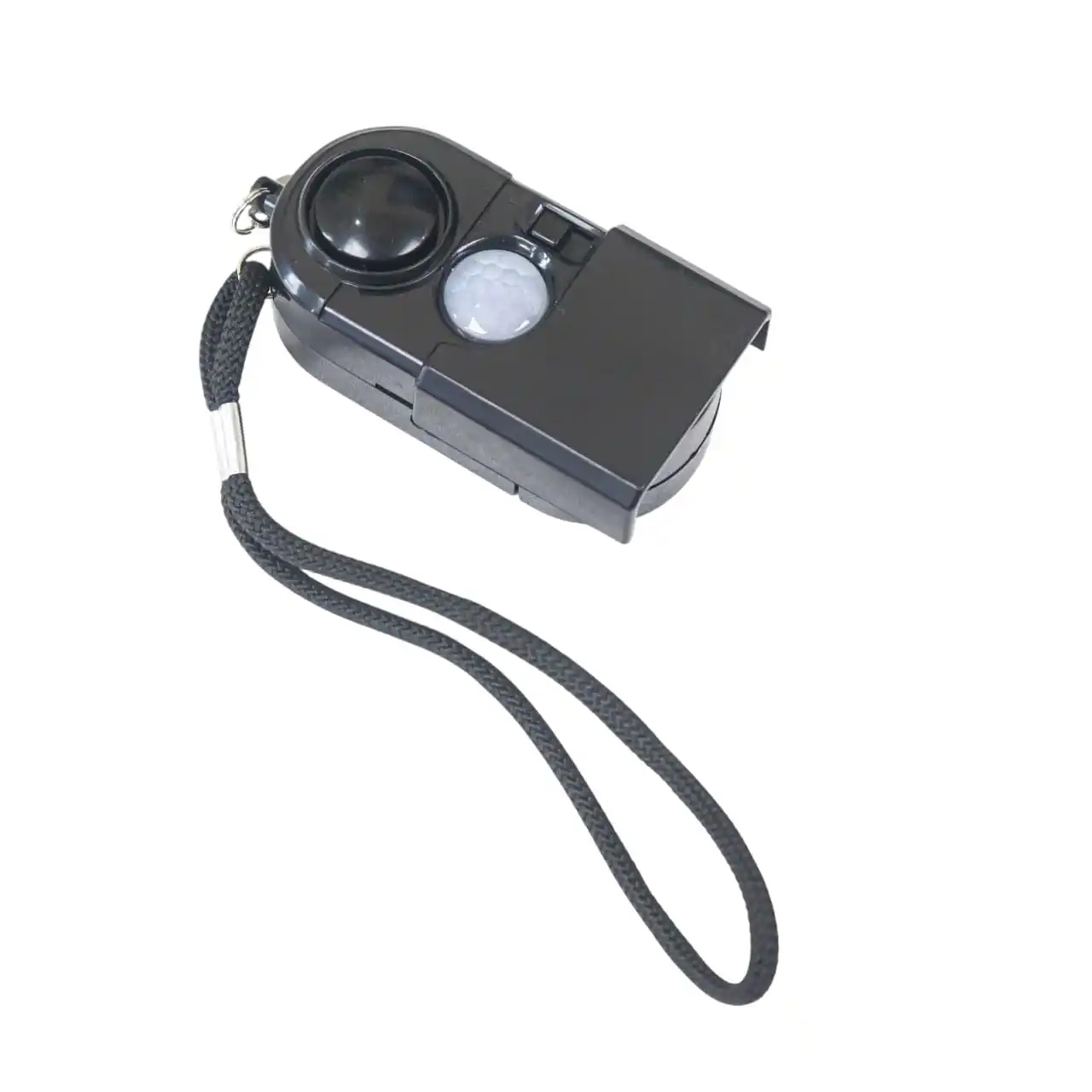 Portable Mini Motion Detector Alarm – 120dB Siren, SOS LED Light, Personal & Home Security Alarm
