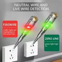 Voltage Tester Test Pencil (70–250V AC) with ABS Shell