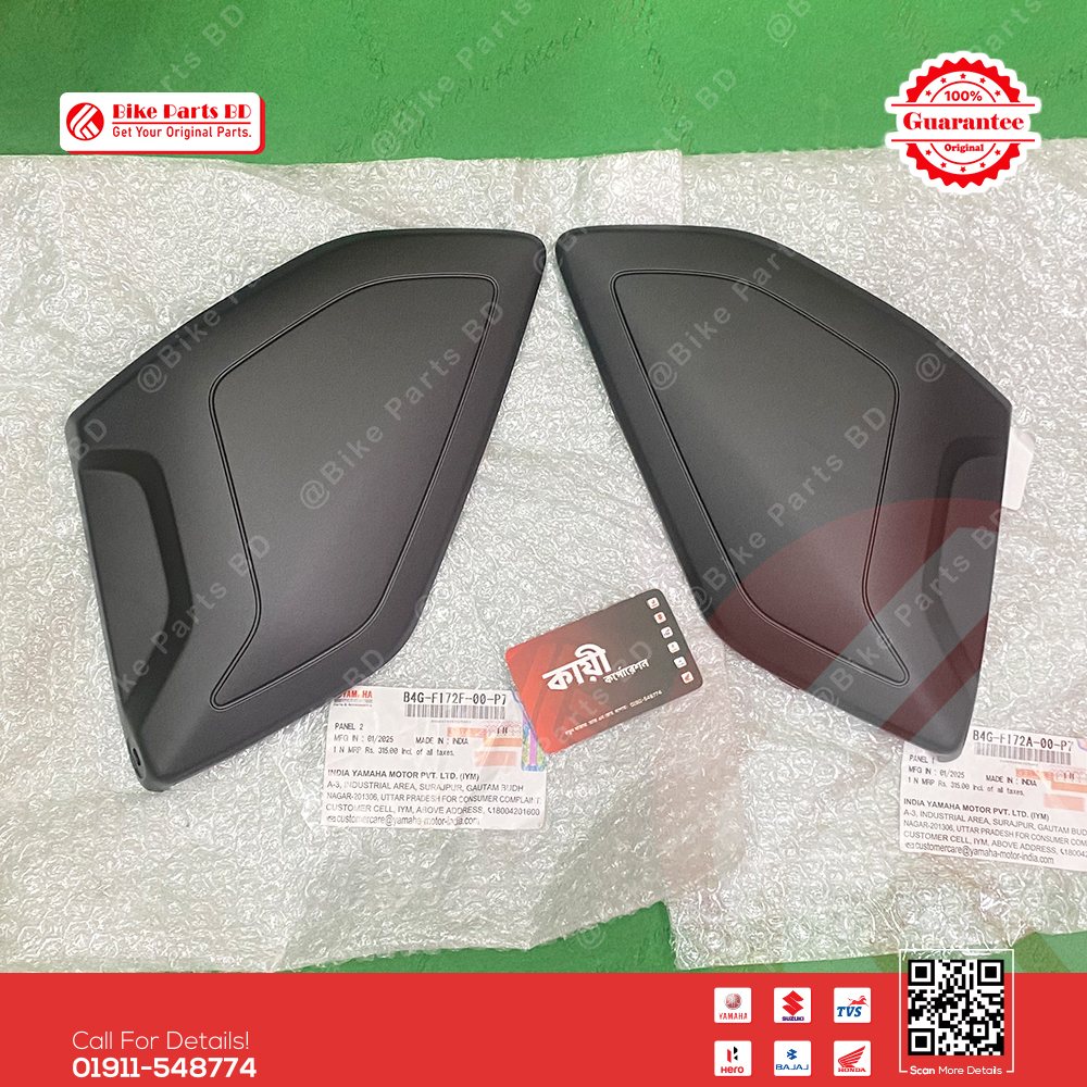 Said Cover Top (Matte Black Colour) for Yamaha FZS V3 & FZS V4 bike.