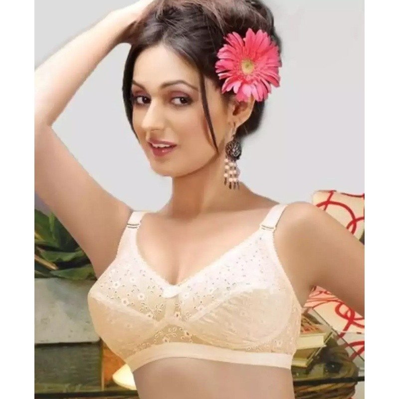 লাইক-মি চিকেন এমব্রয়ডারি কটন ব্রা