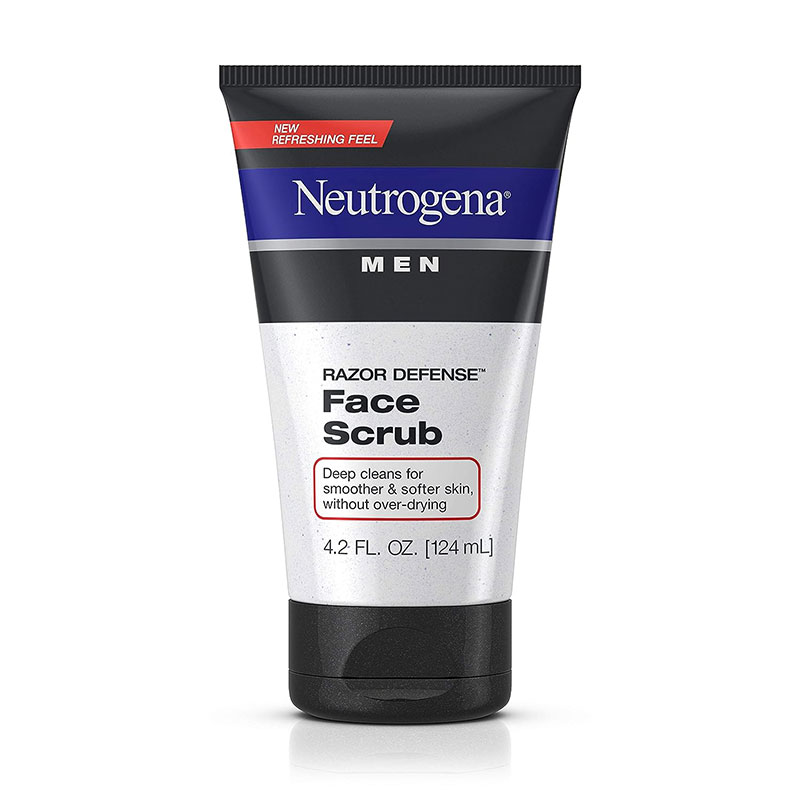 Neutrogena Men Razor Defense Face Scrub – 124ml