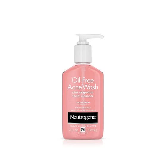 Neutrogena Oil Free Acne Wash Pink Grapefruit Facial Cleanser – 177ml