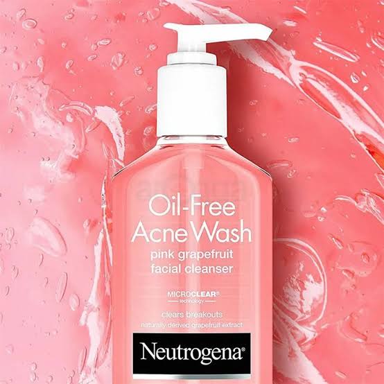 Neutrogena Oil Free Acne Wash Pink Grapefruit Facial Cleanser – 177ml_img_1