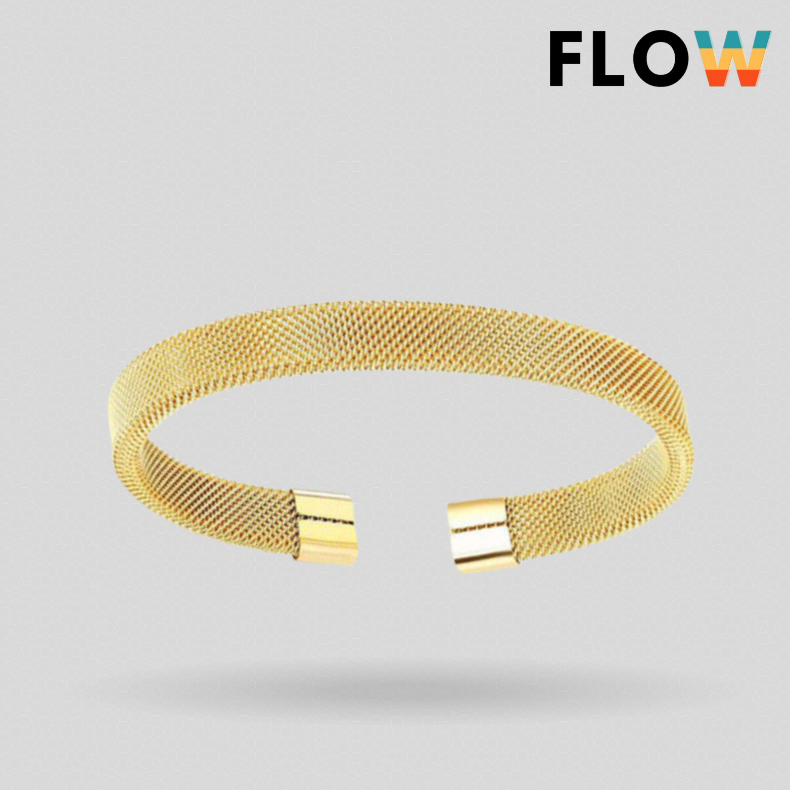 Steel Mesh Bracelet (Golden)