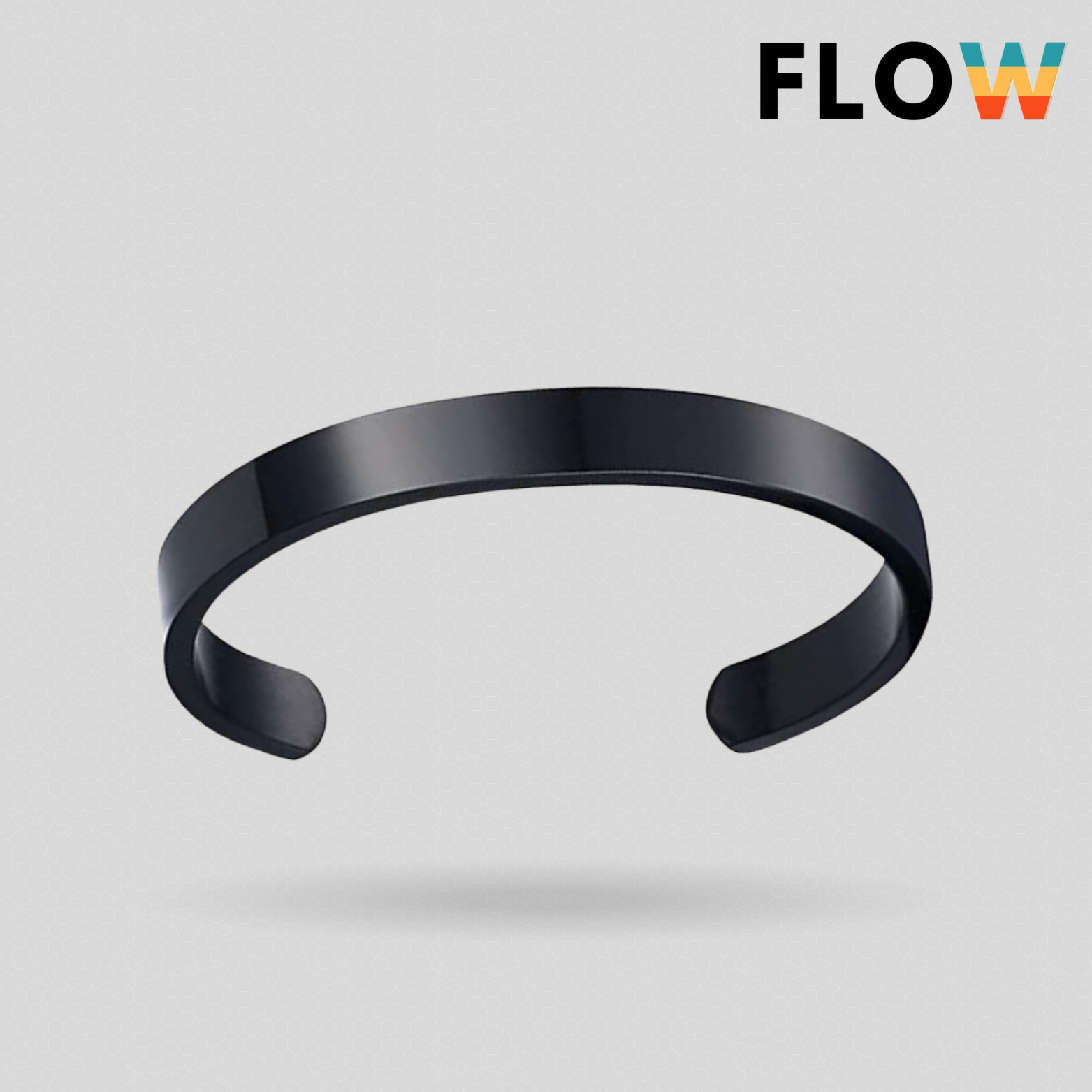 Classic cuff Bracelet (Black)