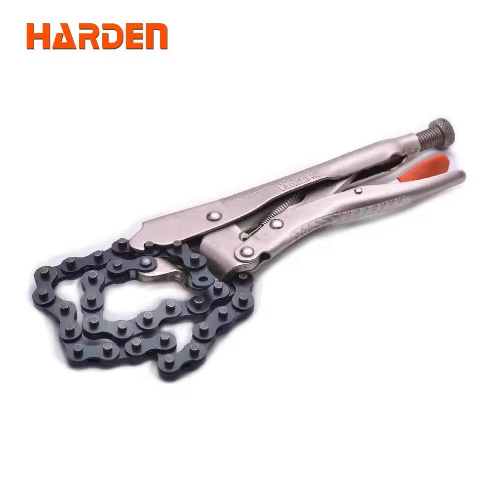 HARDEN 560633 18" Grip Pliers ( Chain Lock Type ), Locking Chain Clamp Pliers, Steel Industrial Chain Clamp, Locking Pliers; Model: 560633