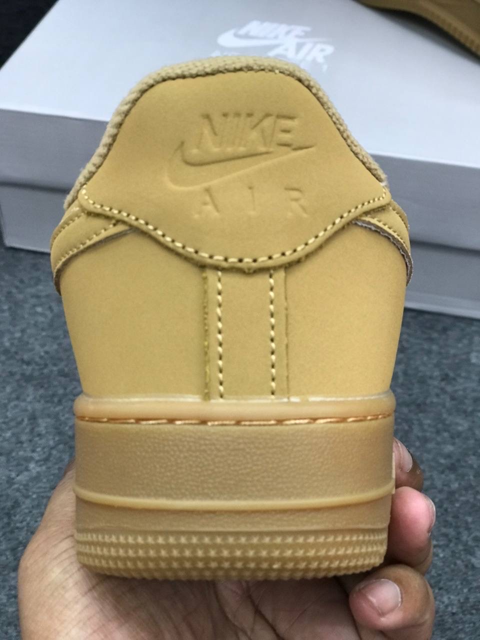 Nike Air Force 1 '07 WB: "Flax/Gum Light Brown" (1:1) thumbnail 3