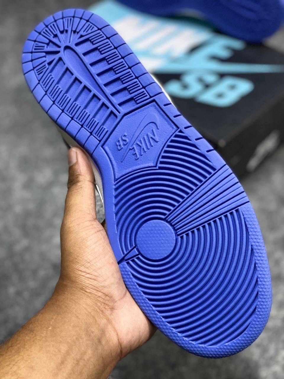 Nike Dunk Low Retro "White Black Game Royal" (1:1) thumbnail 5