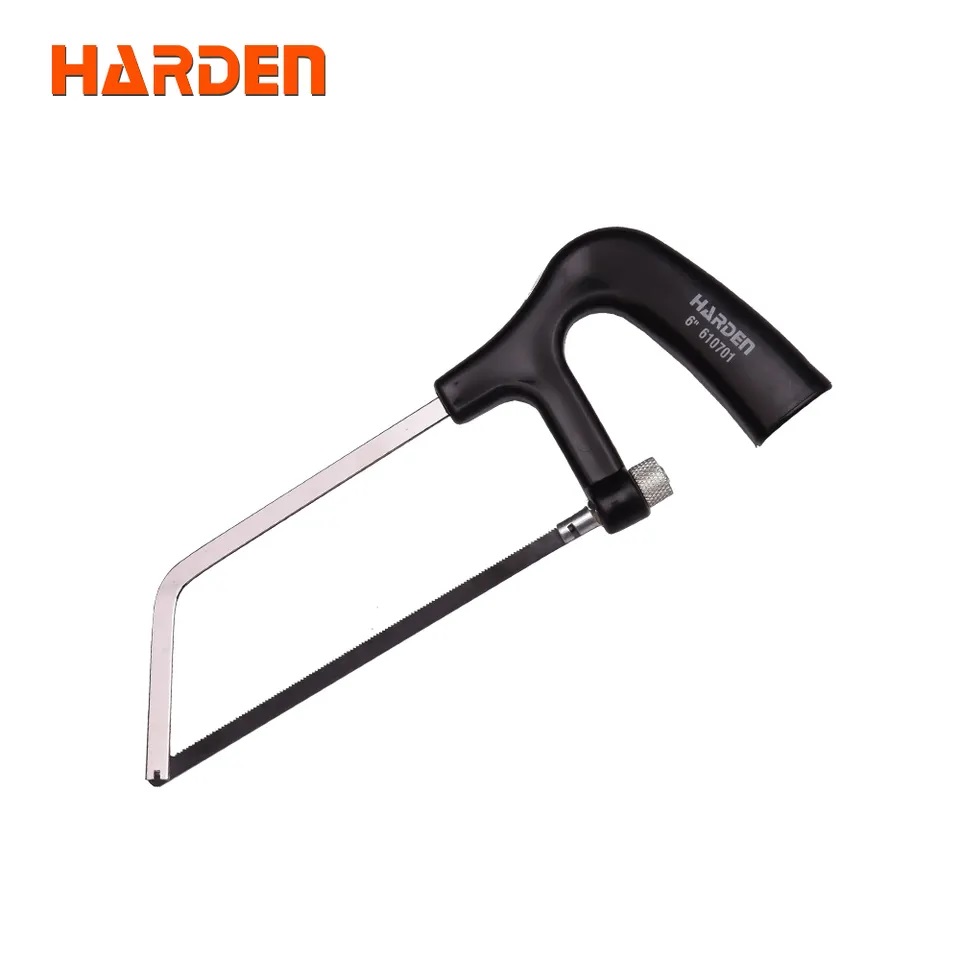 HARDEN 610701 6" Mini Hacksaw frame \w blade, Professional T12 Steel Cutting Mini Pruning Hacksaw Frame; 610701