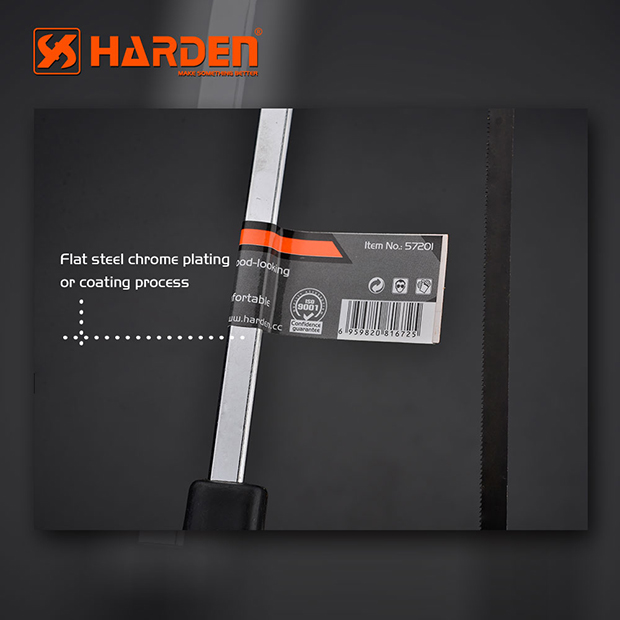 HARDEN 610701 6" Mini Hacksaw frame \w blade, Professional T12 Steel Cutting Mini Pruning Hacksaw Frame; 610701_img_4