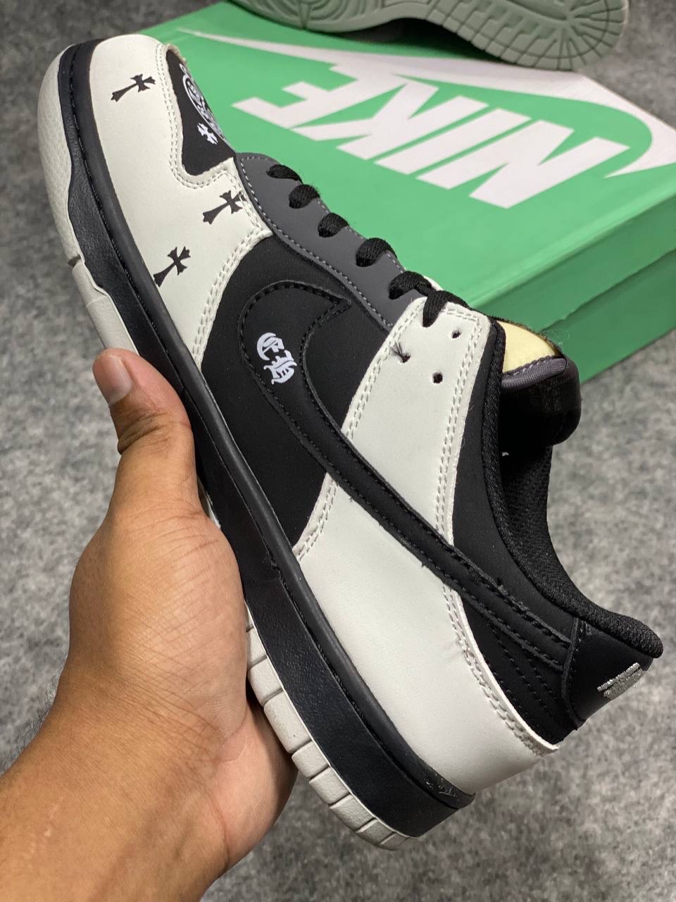 Nike SB Dunk Low x Chrome Hearts (1:1) thumbnail 3