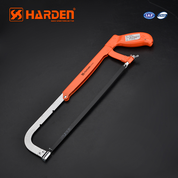 HARDEN 610703 Adjustable Hacksaw Frame (10"-12"); Professional Adjustable Hacksaw frame \w Blade; 610703_img_1