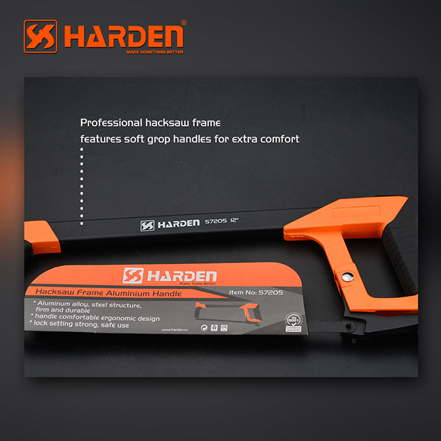 HARDEN 610705 12” Professional Hacksaw Frame | Aluminium D-Type Handle | Model: 610705_img_2