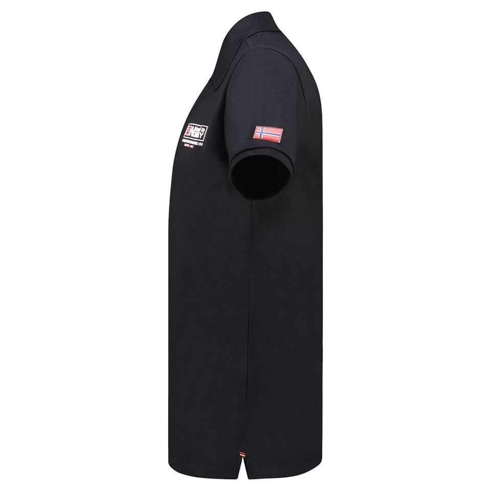 Men - Polo Short Sleeve 100% Cotton BLACK_img_3