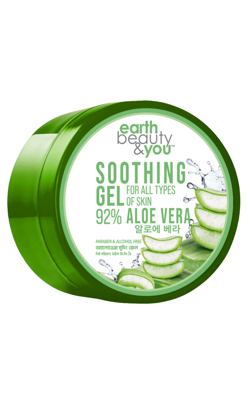 Earth Beauty & You Aloe Vera Soothing Gel 250ml - Image 1