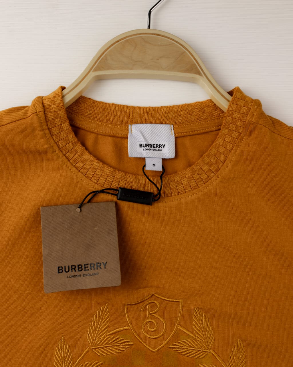 BB TS7 Premium Soft Cotton Spandex T-shirt Brown_img_1