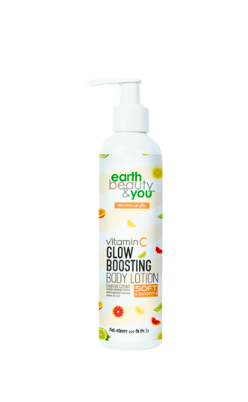 Earth Beauty & You Vitamin C Glow Boosting Body Lotion 220 ml - Image 1
