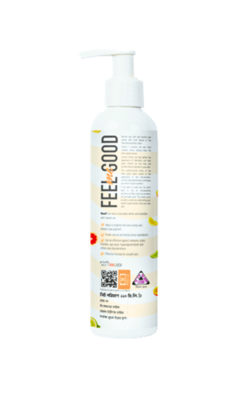 Earth Beauty & You Vitamin C Glow Boosting Body Lotion 220 ml - Image 2
