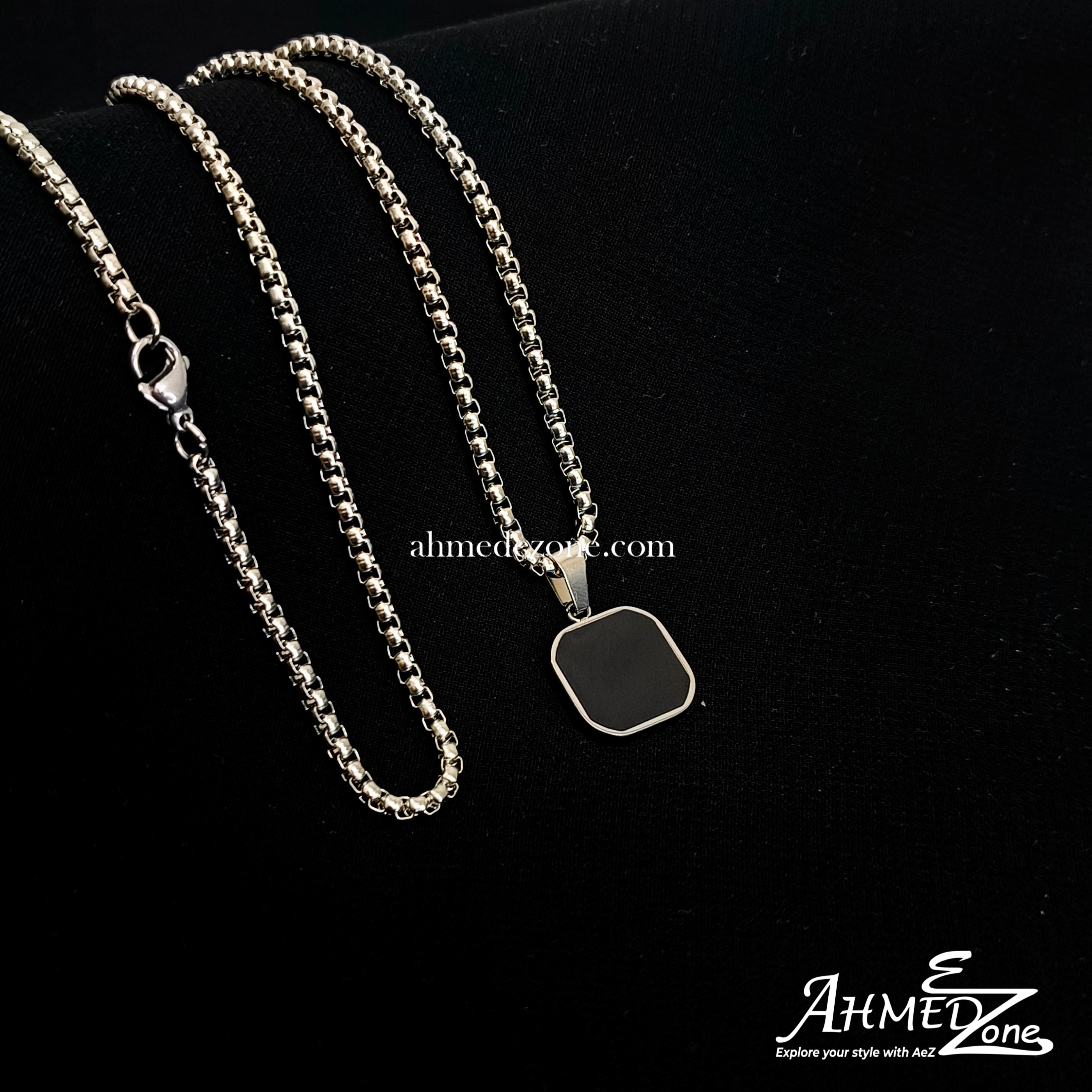 The Onyx Pendant (Silver Editon)