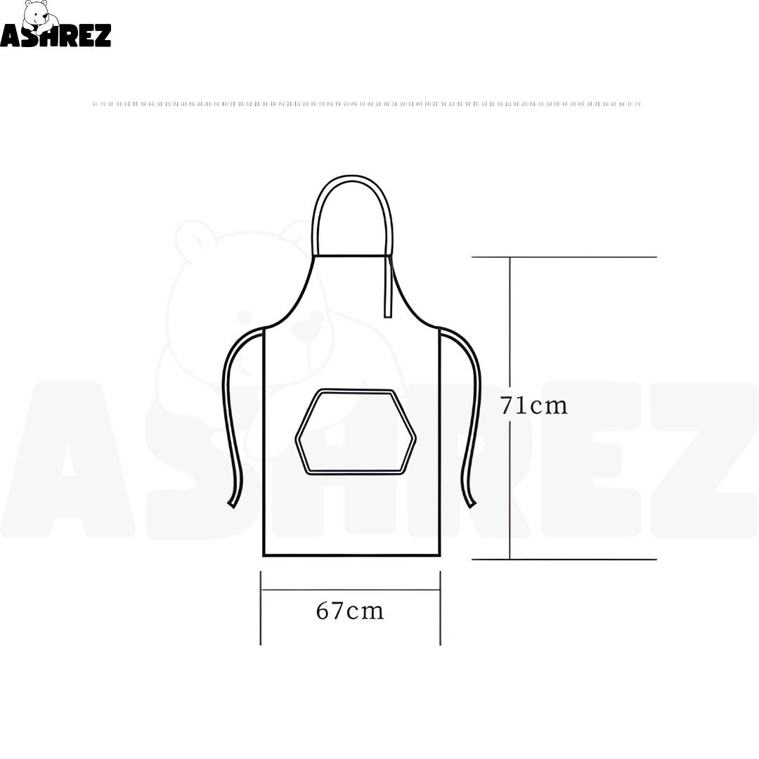 Bengali Blossom Waterproof Kitchen Apron_img_2