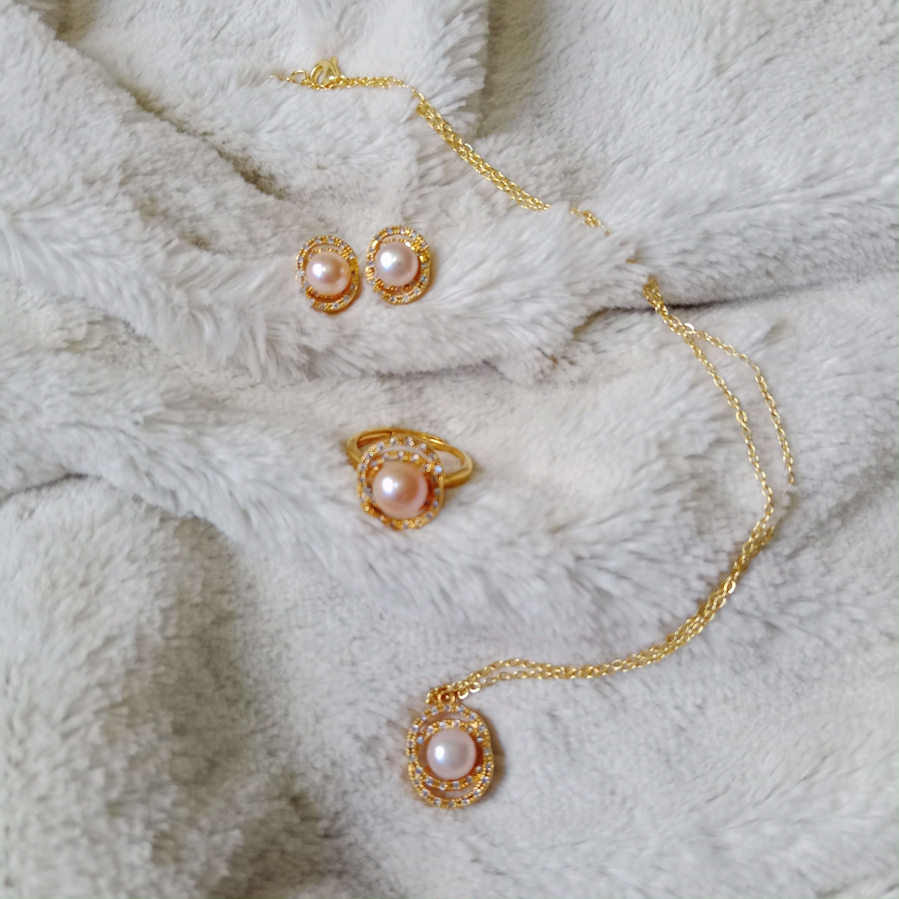 S925 Pearl Pendent set for Fashionable women_img_0