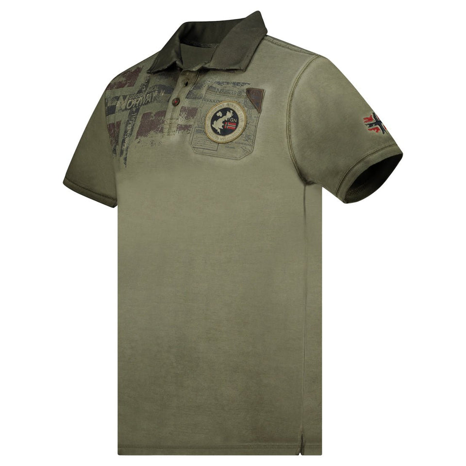 Men - Polo Short Sleeve 100% Cotton Khaki_img_2