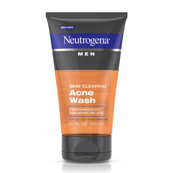 Neotrogena Men Skin Clearing Acne Wash – 150ml