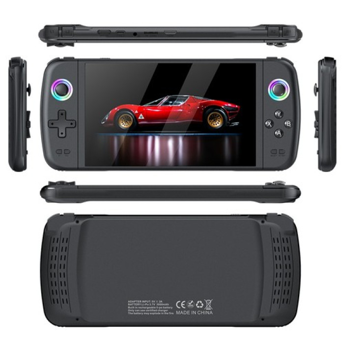 M27 7 Inch 4K HD IPS Screen Linux System Retro Handheld TV Video Game Console