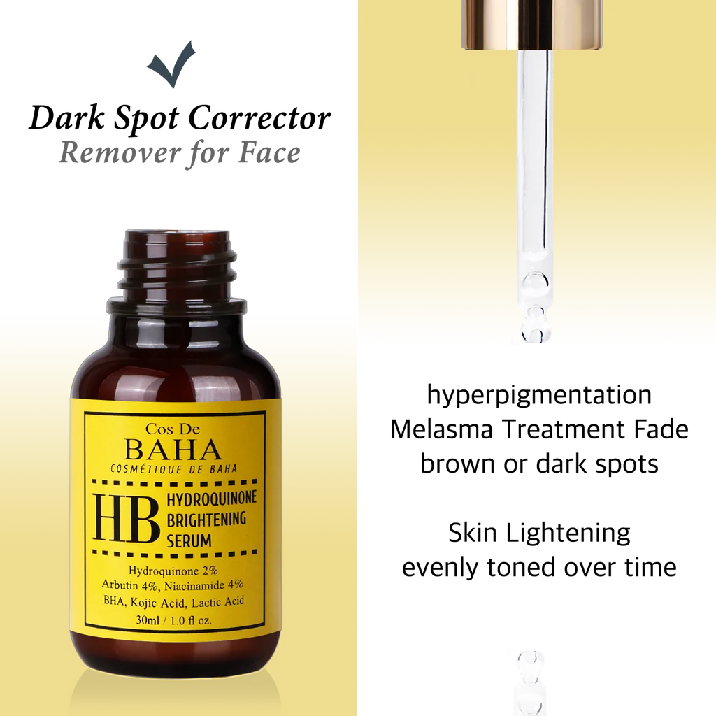 Cos De BAHA (HB) 2% Hydroquinone Brightening Serum 30ml_img_2