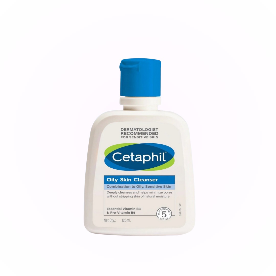 Cetaphil Oily Skin Cleanser Daily Face Wash for Oily Acne prone Skin 125ml_img_0
