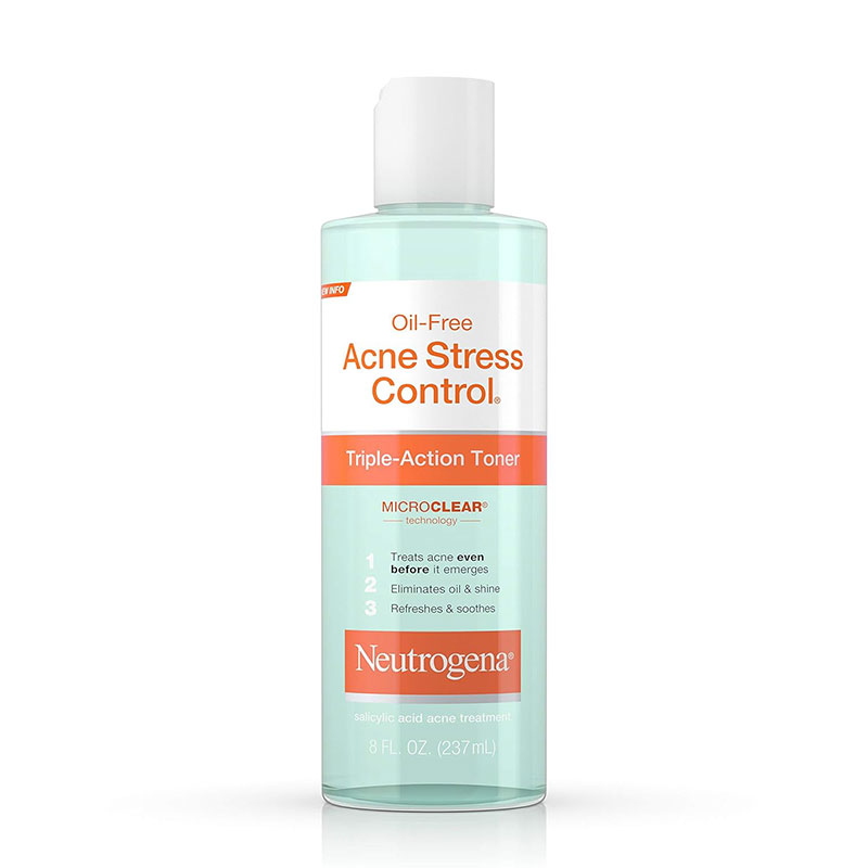 Neutrogena Oil-Free Acne Stress Control Triple-Action Toner – 237ml