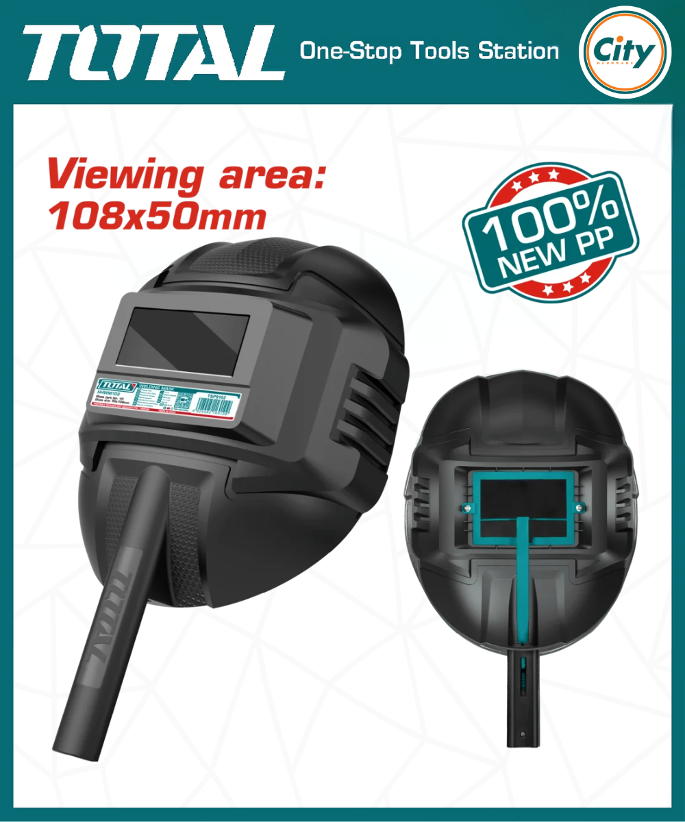 ওয়েল্ডিং মাস্ক উইথ প্রটেকশন গ্লাস TOTAL TSP9102
