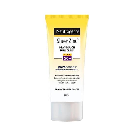 Neutrogena Sheer Zinc Dry Touch Sunscreen SPF50+ (80ml)_img_0