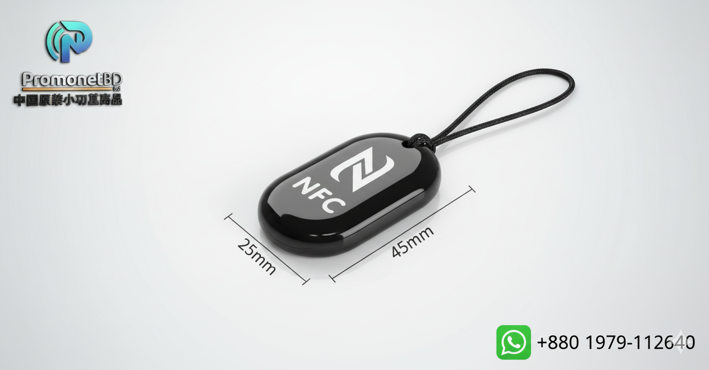 NFC Keychain – Smart Waterproof Tag_img_1