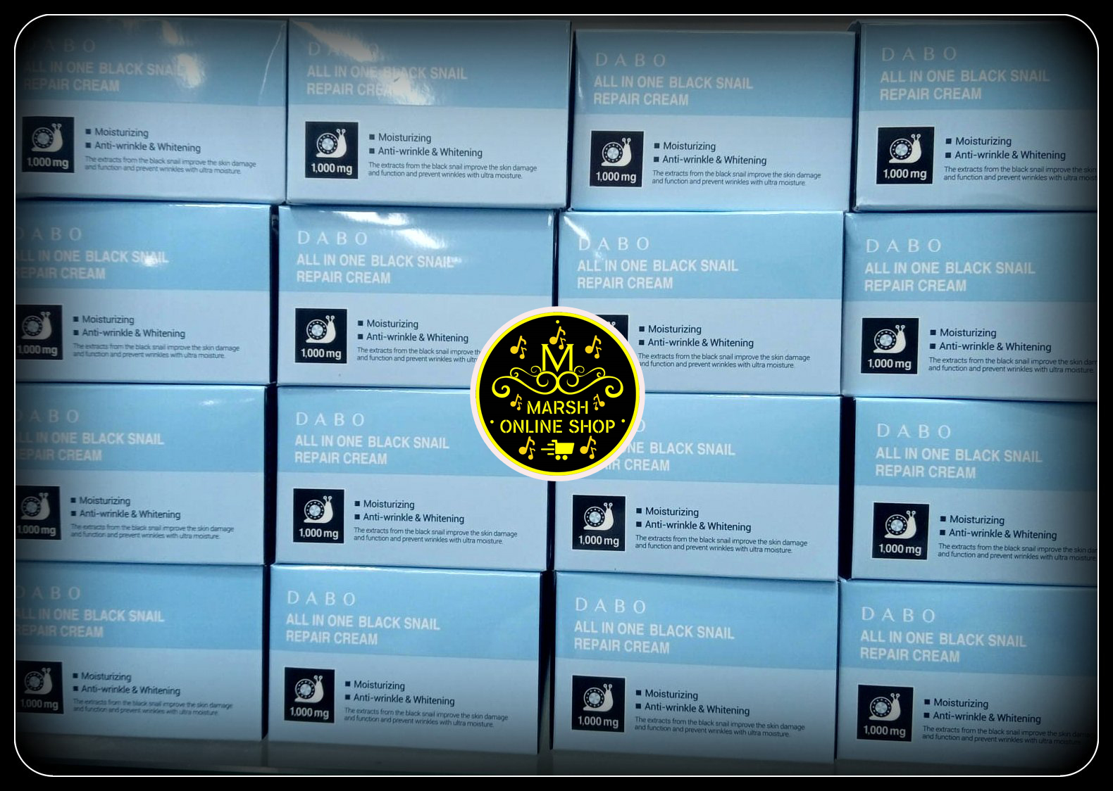 👉🔰DABO All In One Black Snail Repair Cream (100g)_img_1